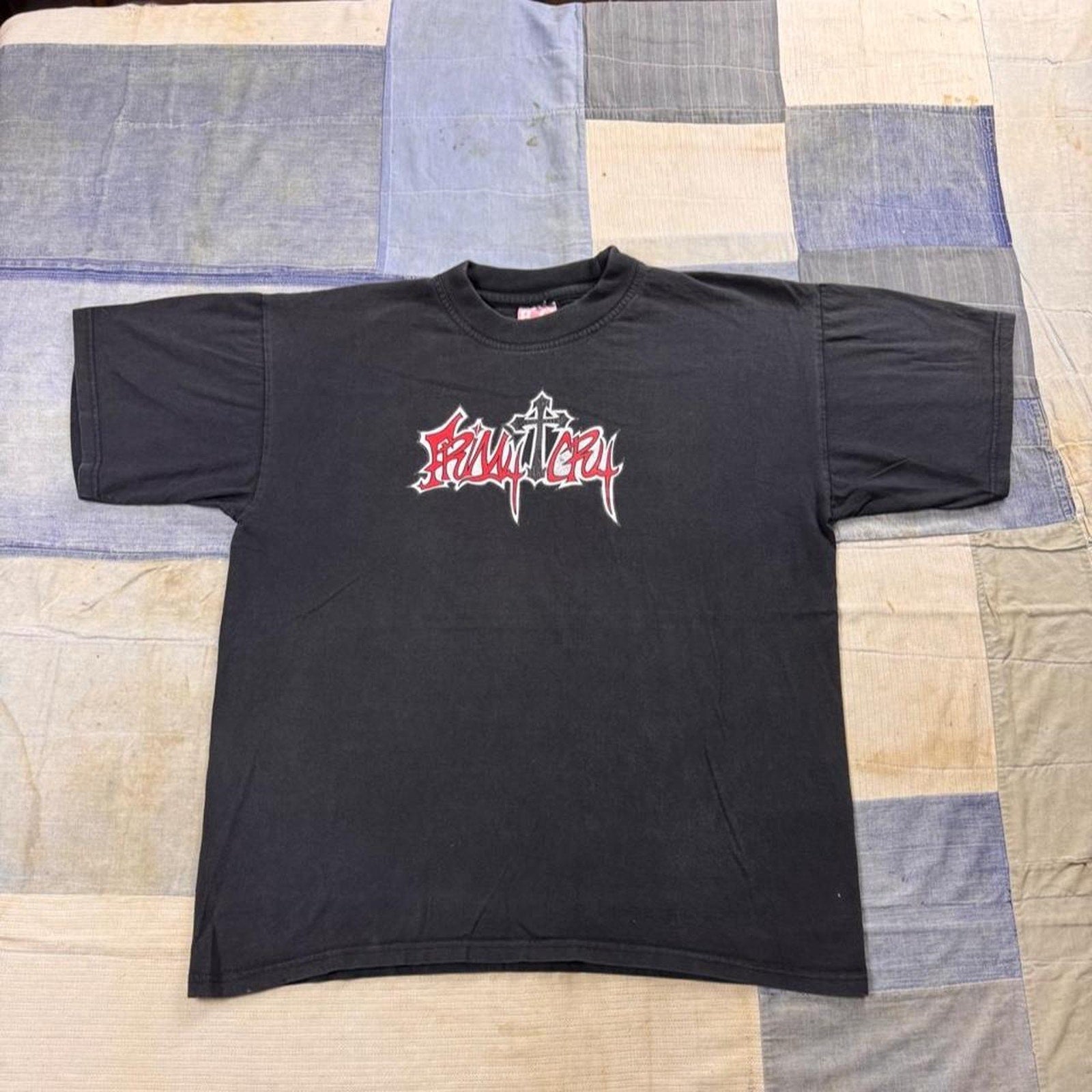 2000s Friday Cry He Died for You Christian Band Tee | XL