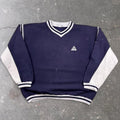 1990s Nike ACG Colorblock V-Neck Sweatshirt | XL