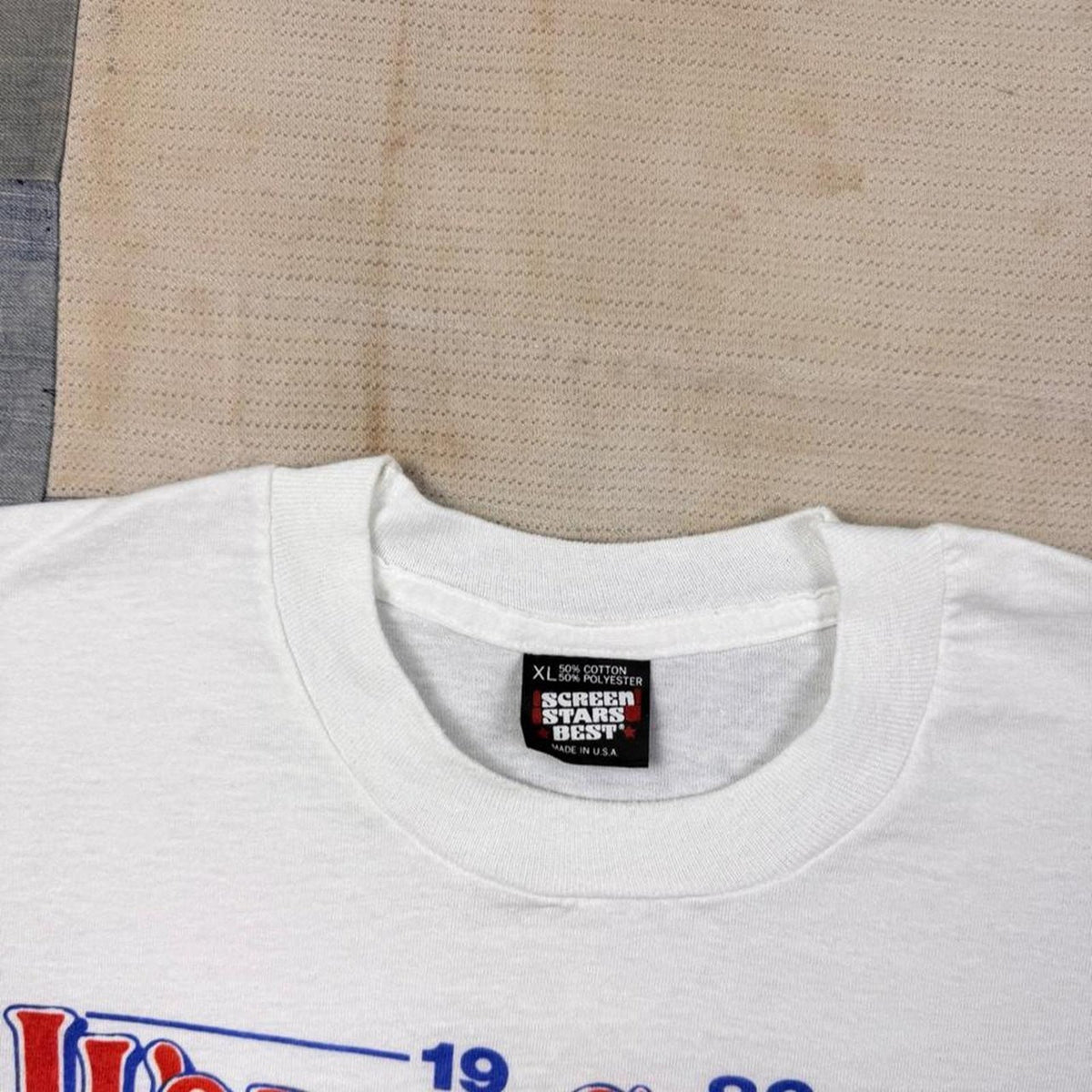 1989 Detroit Pistons Bad Boys World Champs Tee | XL