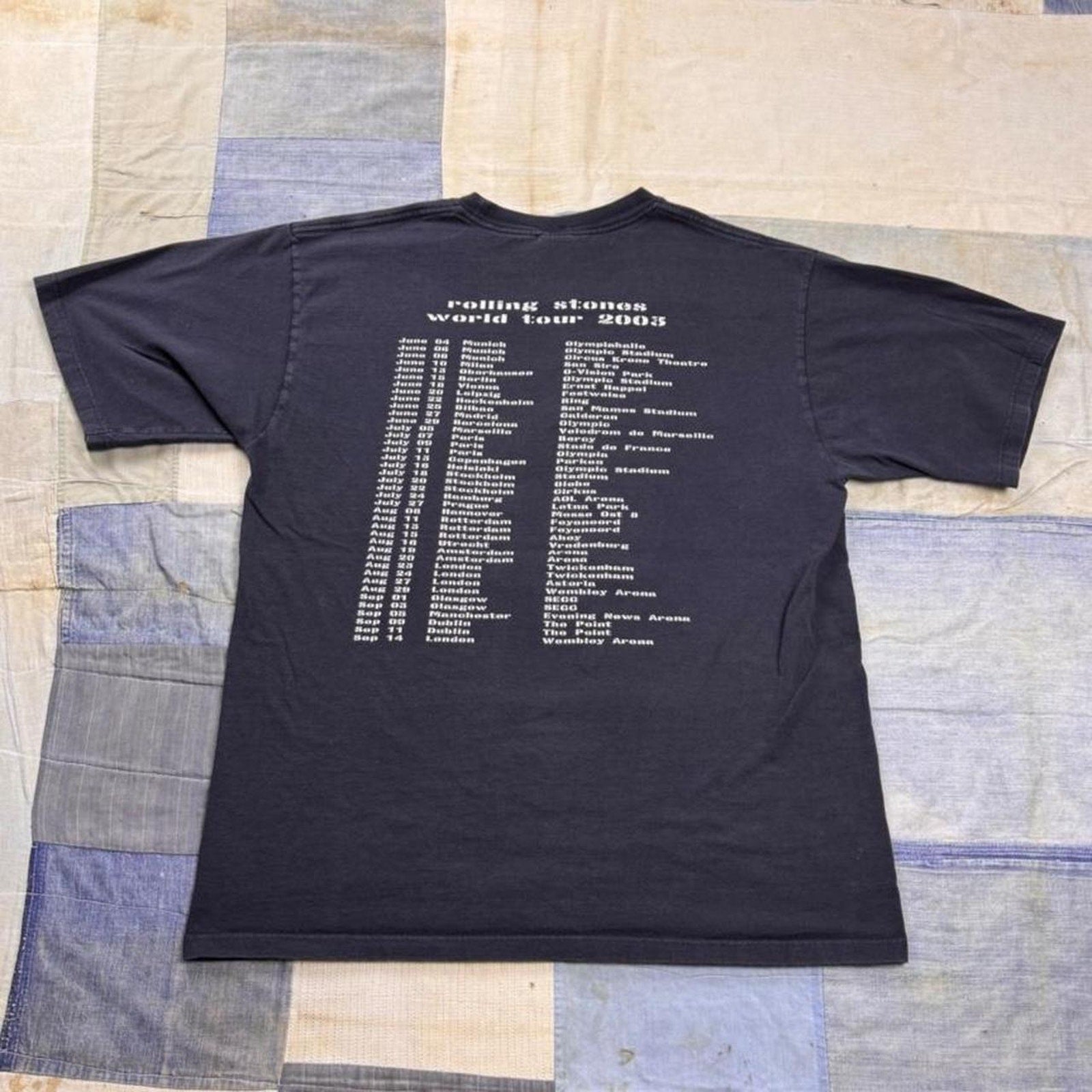 2002-2003 Rolling Stones World Tour Tee | XL