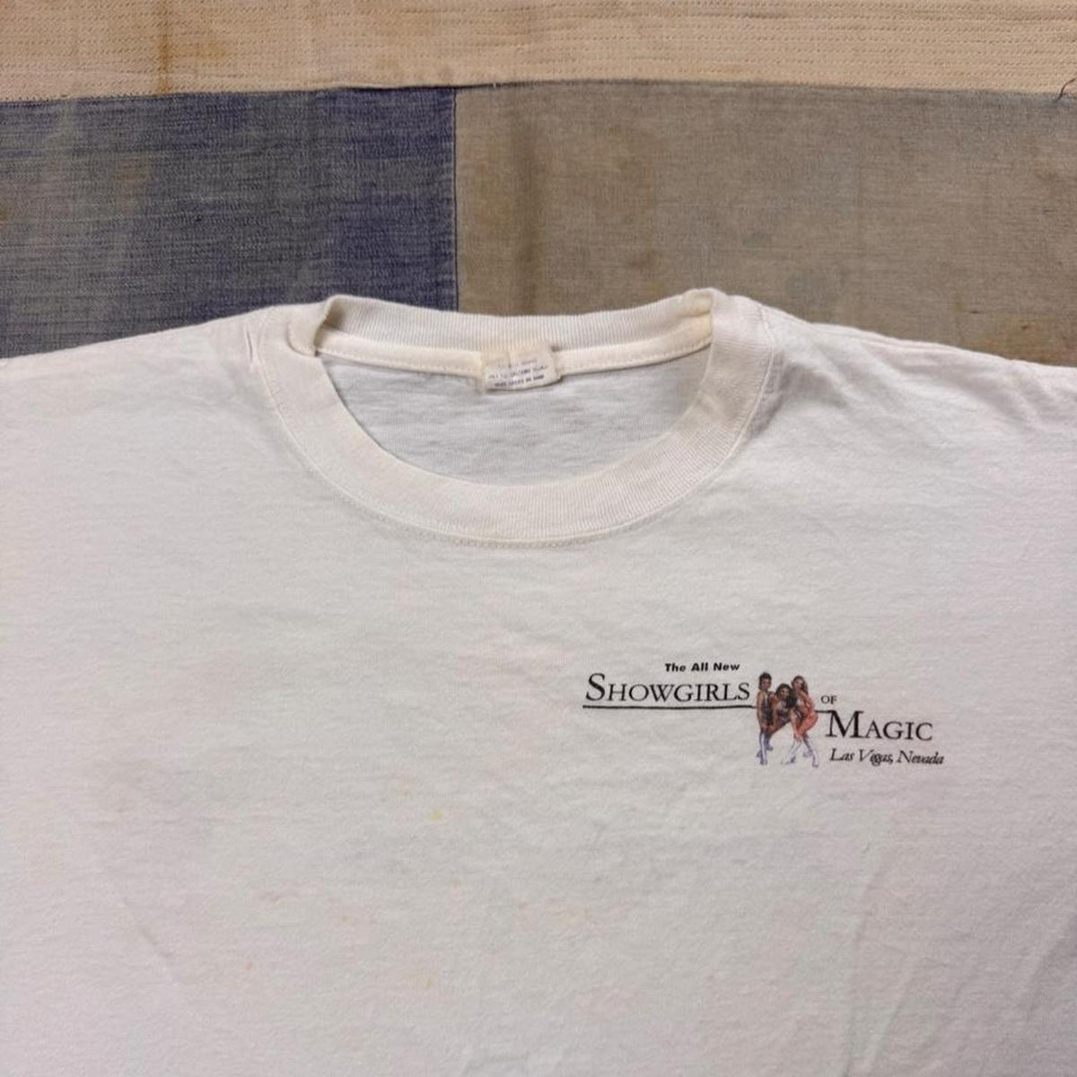 1990s Showgirls of Magic Las Vegas Adult Graphic Tee | Medium