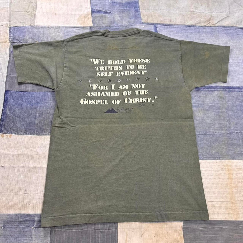 2000s ROCC (Reclaiming Our Country for Christ) double-sided tee | Large