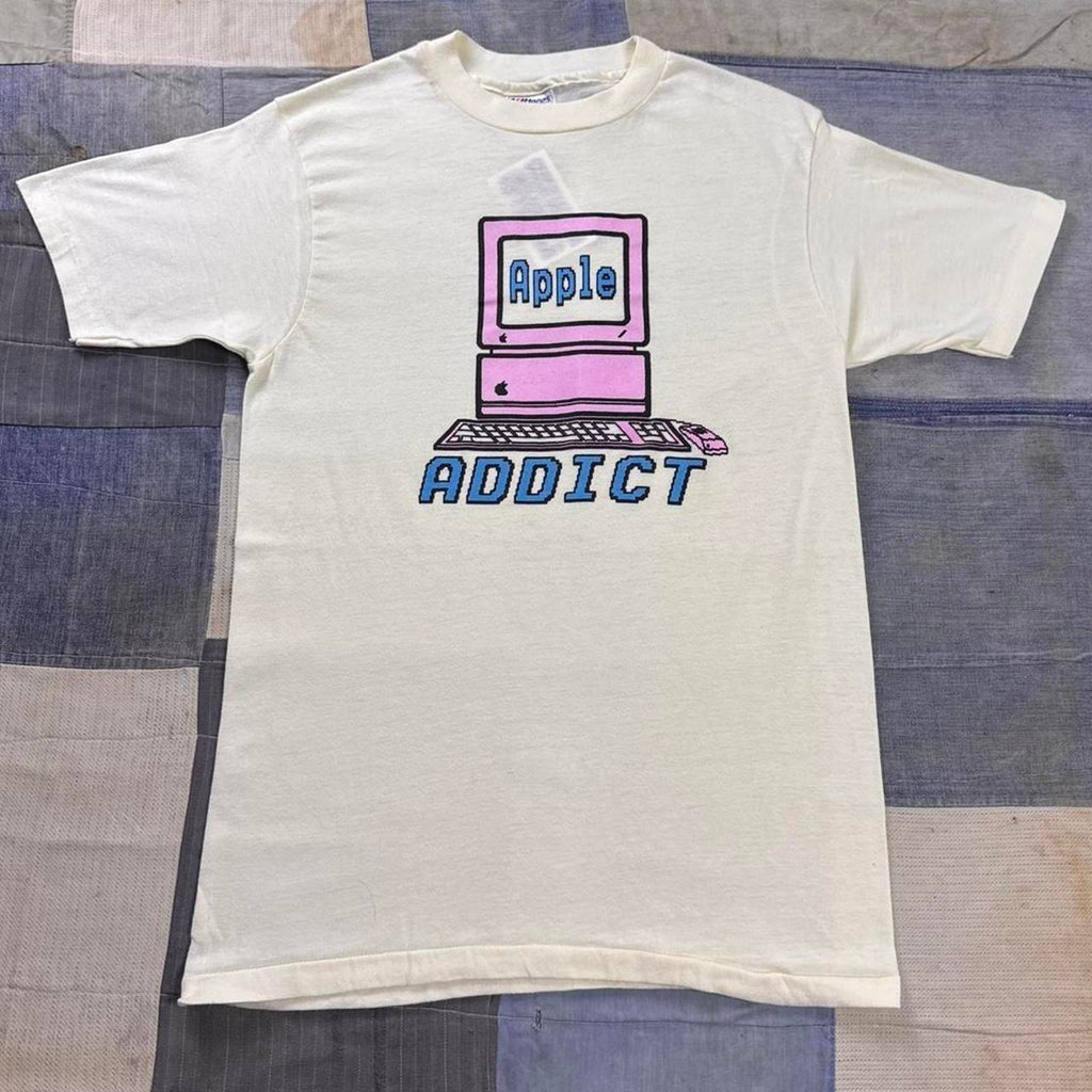 1980s apple addict tee | medium