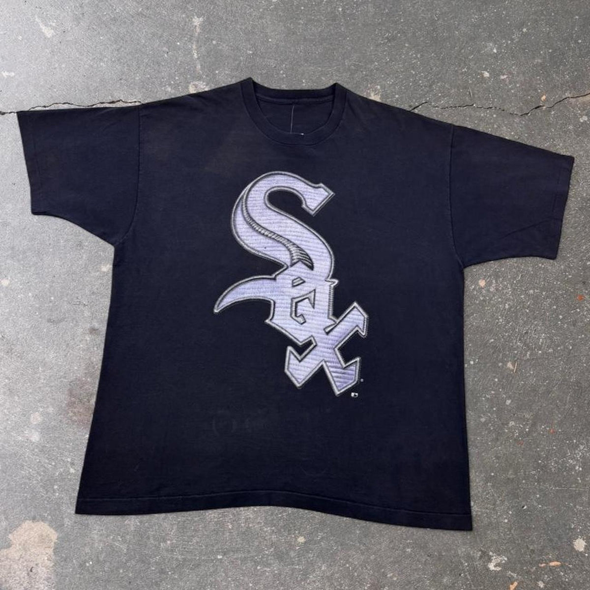 1990s Chicago White Sox Oversized Logo Tee | XXL