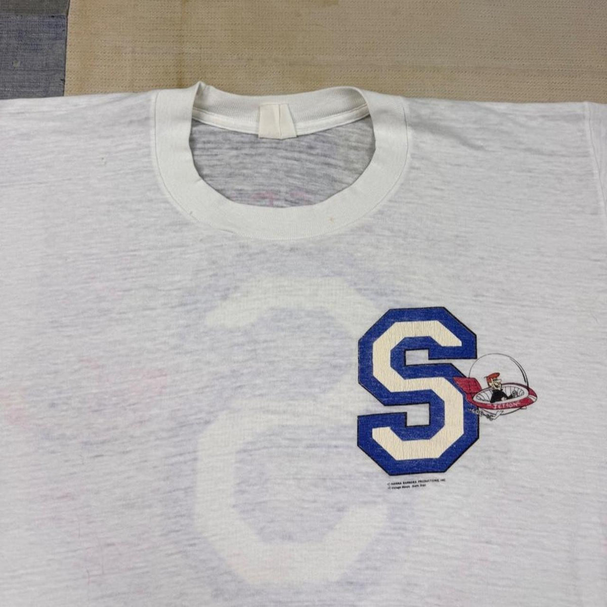 1985 The Jetsons Spacely Sprockets Technical College Hanna-Barbera Tee | Large