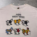 1996 “Cows of New York” Steve Phillips Cartoon Tee | Large