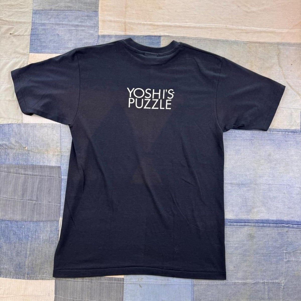 1980s Yoshi's 3D Puzzle Geometric Promo Tee | Large