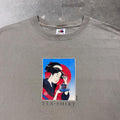 1990s Japanese Geisha Tea Shirt Graphic Tee | Large