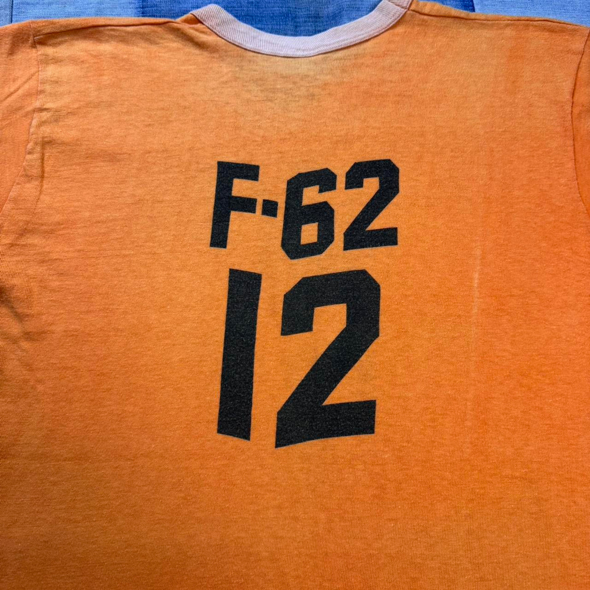 1960s USAF Squadron Officer School F-62 Ringer Tee | Large