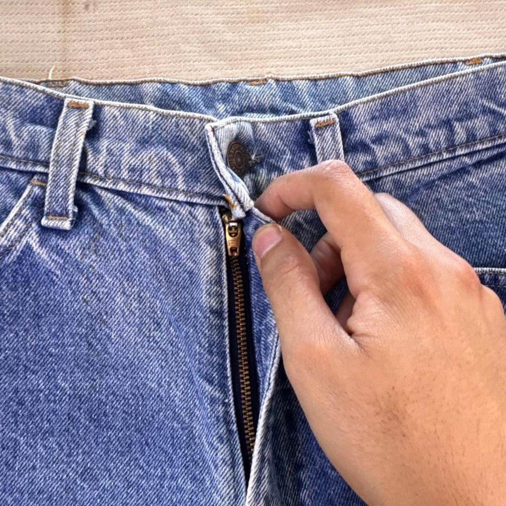 1980s Levi's 517 Orange Tab Bootcut Jeans | 33 x 33.5