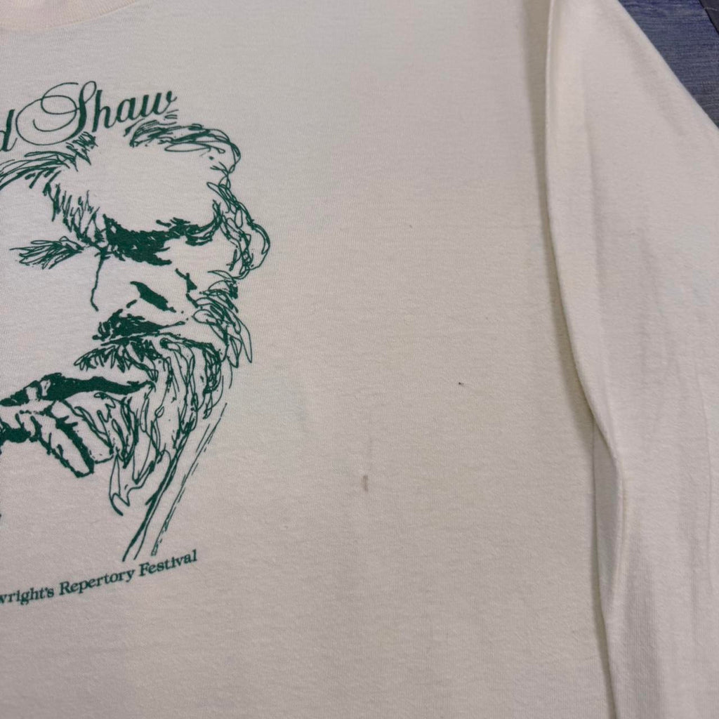 1980s Bernard Shaw long sleeve tee | Large