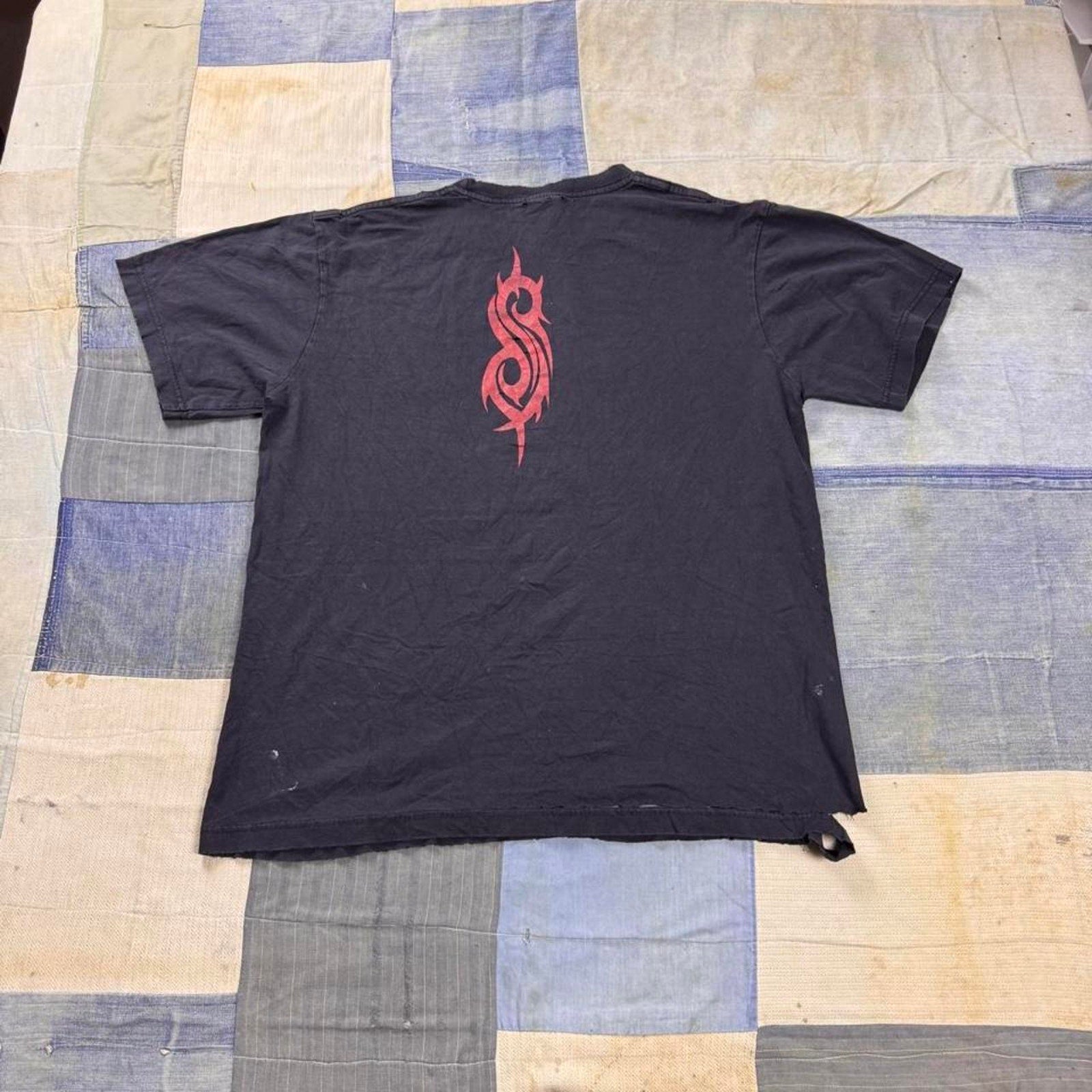 Y2K Slipknot distressed to perfection Band Tee Size: L
