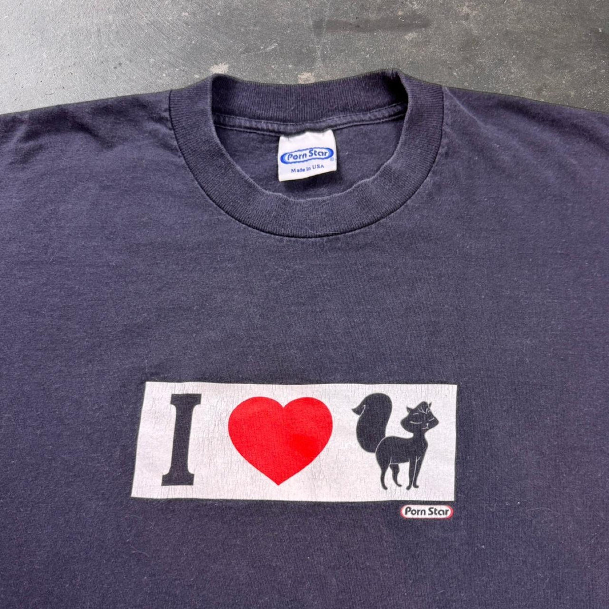 1990s I Love pussy pornstar skateboarding Tee | Large