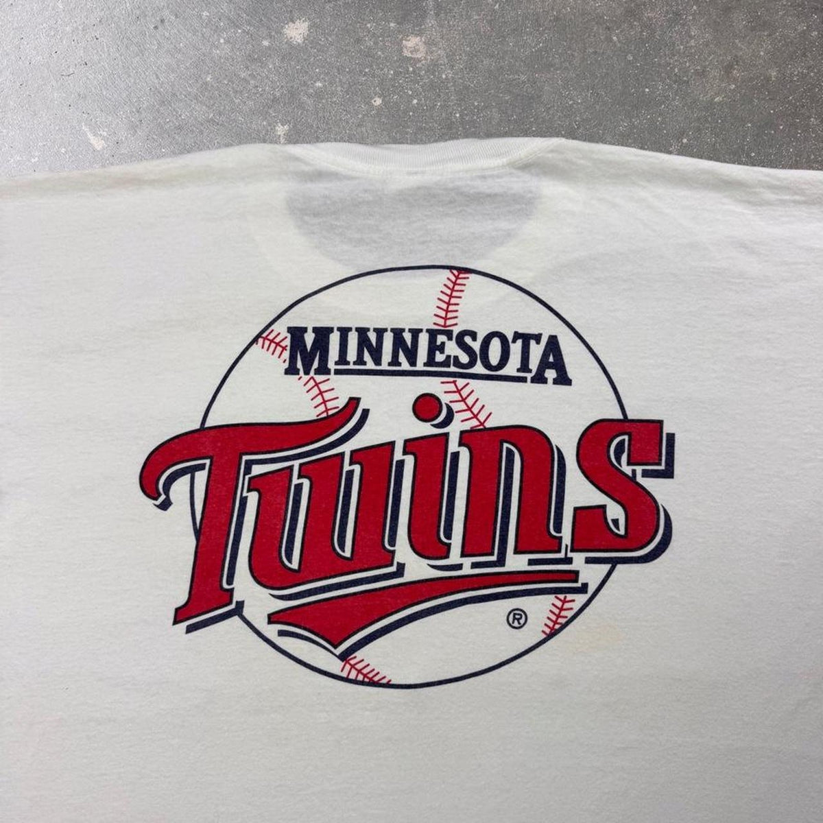 2000s Minnesota Twins Visa Promo Double-Sided Tee | XXL