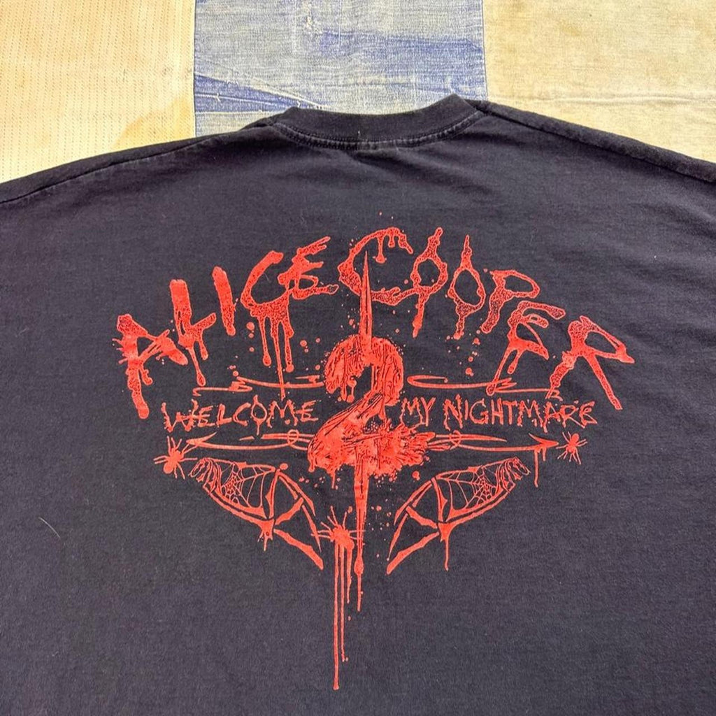 2000s Alice Cooper Welcome 2 My Nightmare Tour Tee | XL