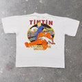 1990s The Adventures of Tintin Destination Moon Graphic Tee | Extra Large