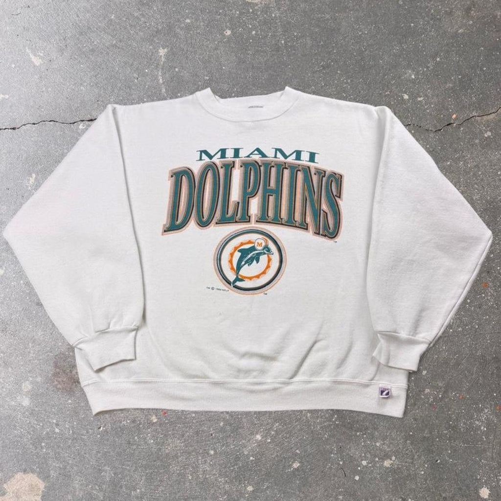 1992 Miami Dolphins Logo 7 NFL Sweatshirt | XL