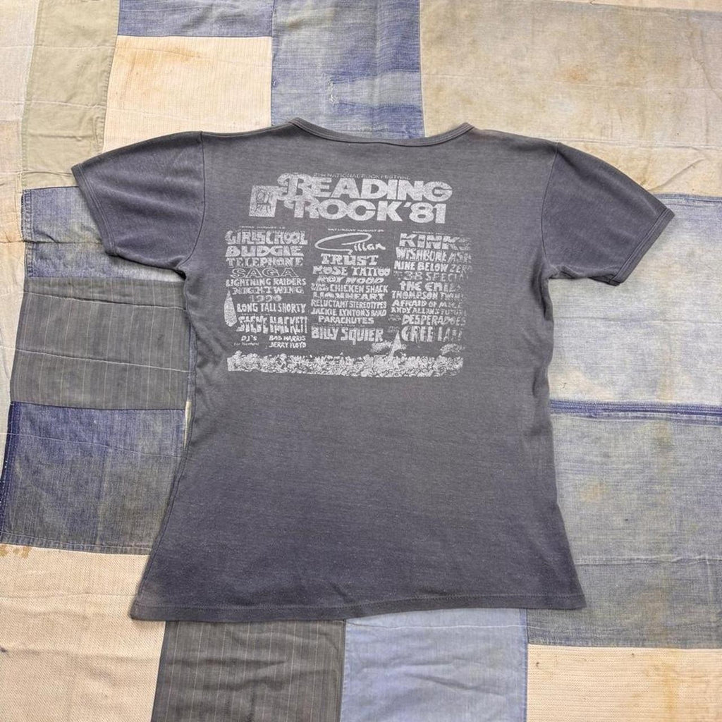 1981 Reading Rock Festival baby tee Womens | Large