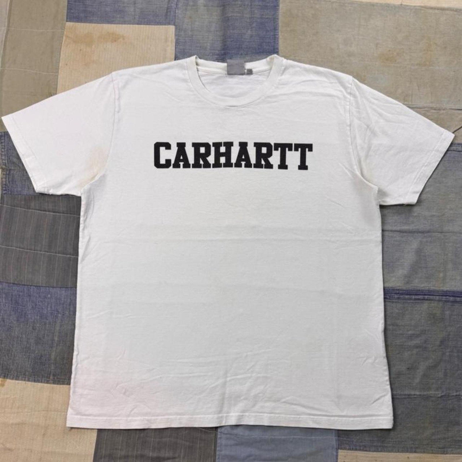 2000s Carhartt Collegiate Logo Graphic Tee | XL