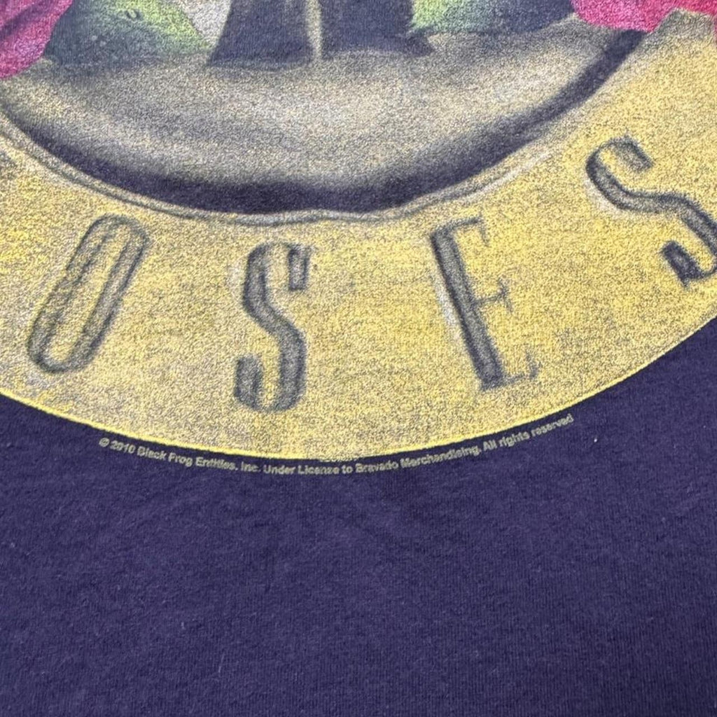 2010 Guns N' Roses Bullet Logo Band Tee | XXL