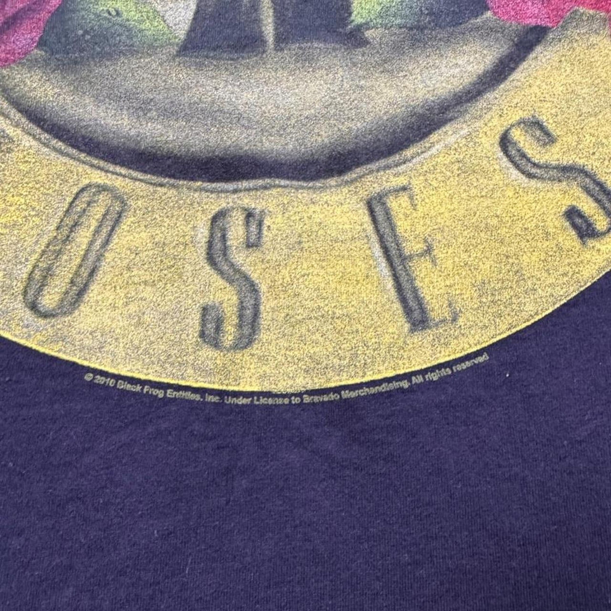 2010 Guns N' Roses Bullet Logo Band Tee | XXL