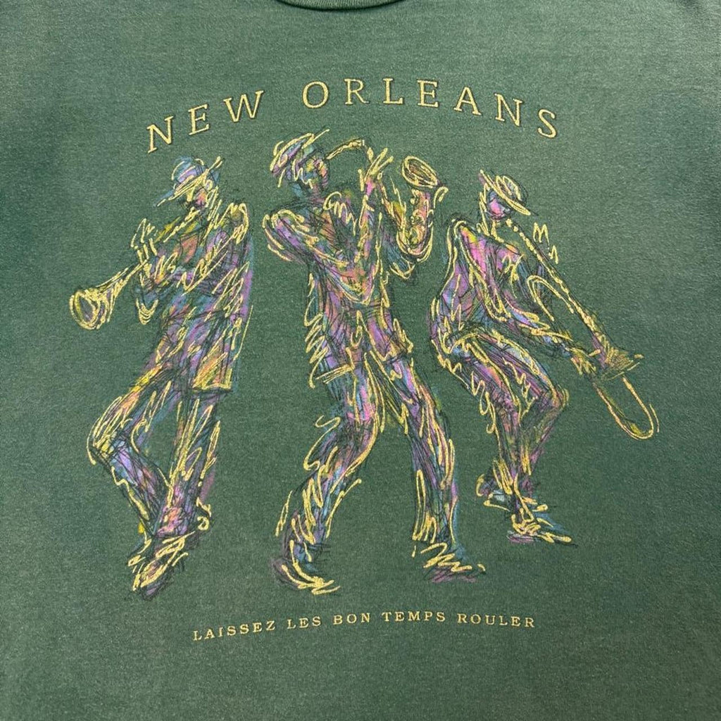 1990s New Orleans Jazz Musicians Graphic Tee | Large