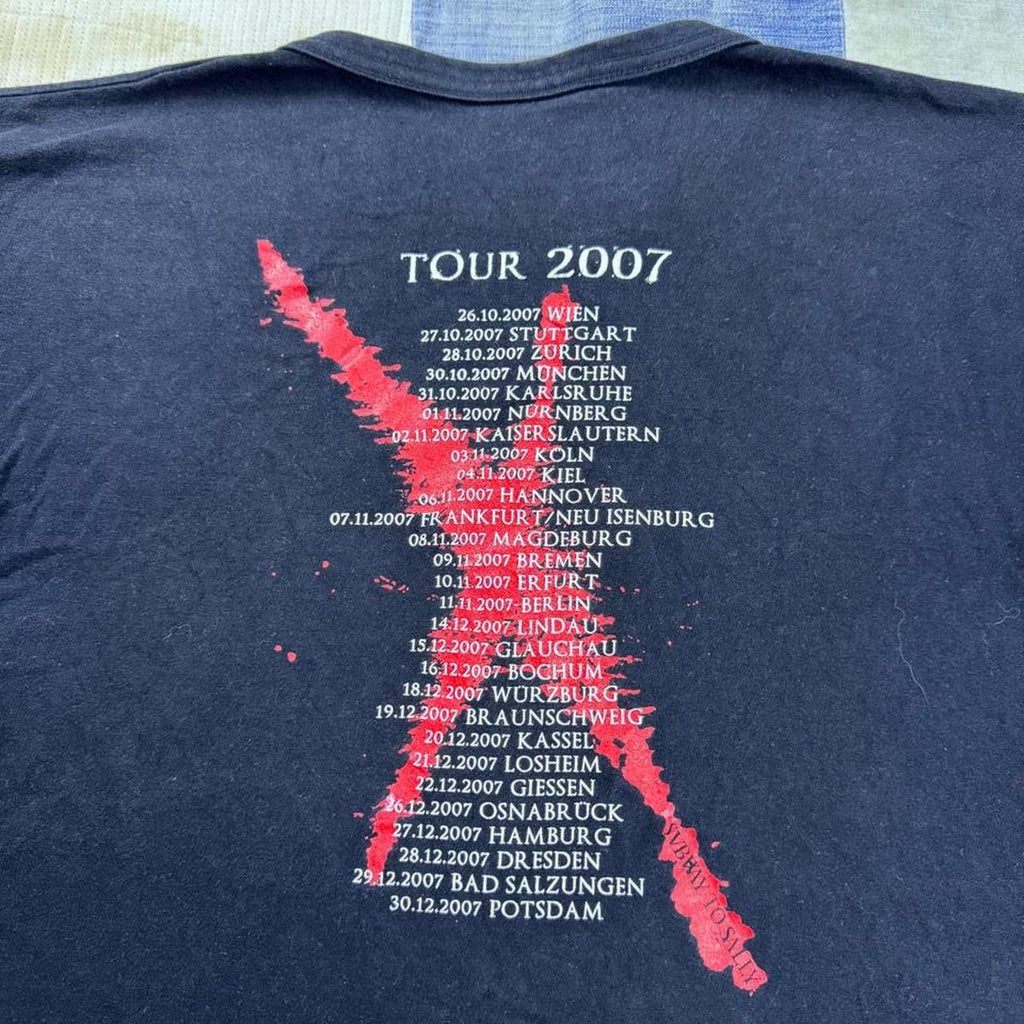 2007 Subway to Sally Bastard European Tour Band Tee | XL
