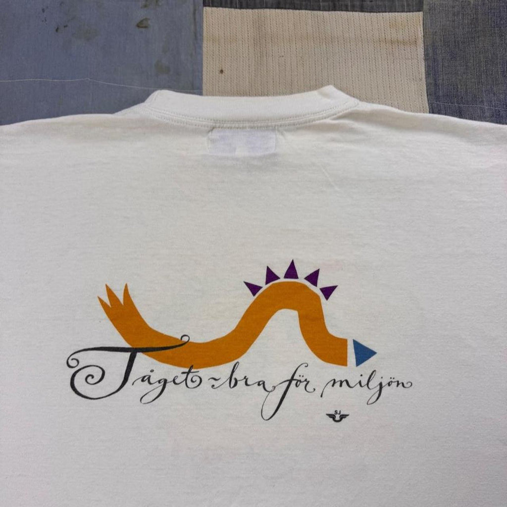 1995 SJ Tjejtrampet Stockholm Graphic Tee | Medium