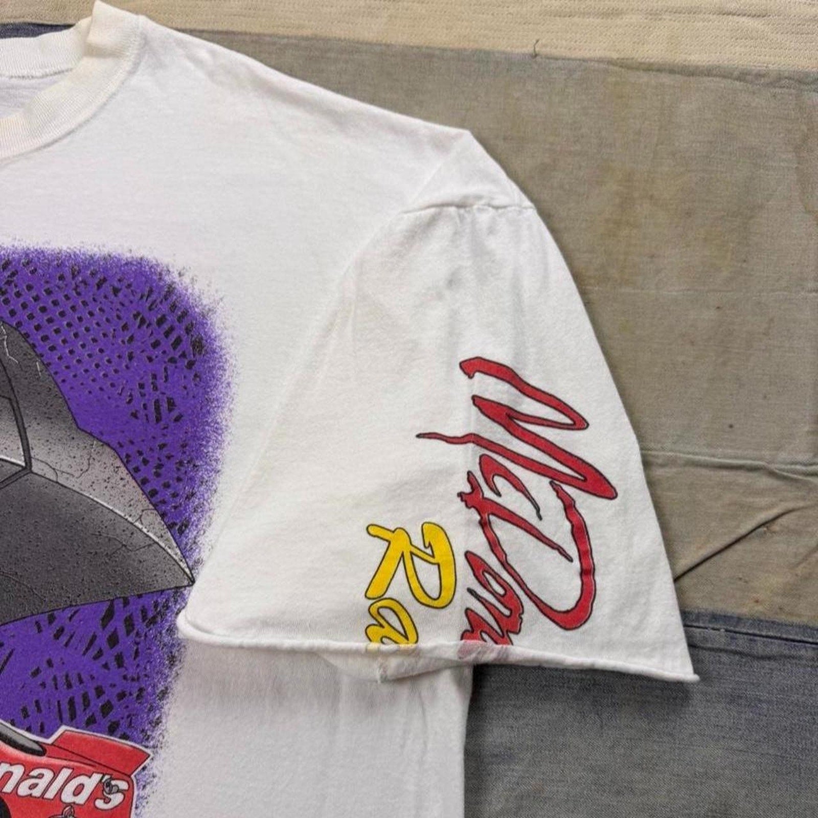 1995 Bill Elliott  no.94 McDonald’s NASCAR Racing Tee | XXL