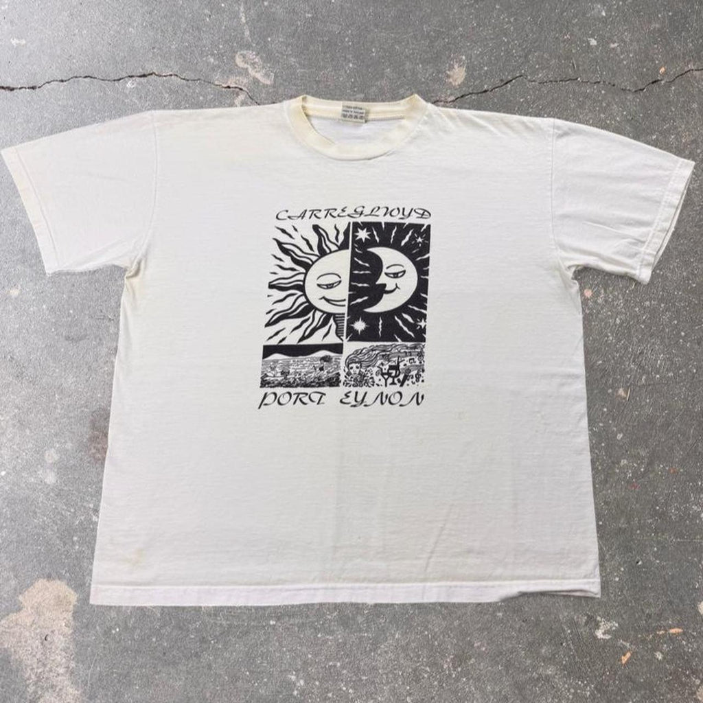 1990s Phuker “Carreglwyd Port Eynon” Sun & Moon Tee | XL