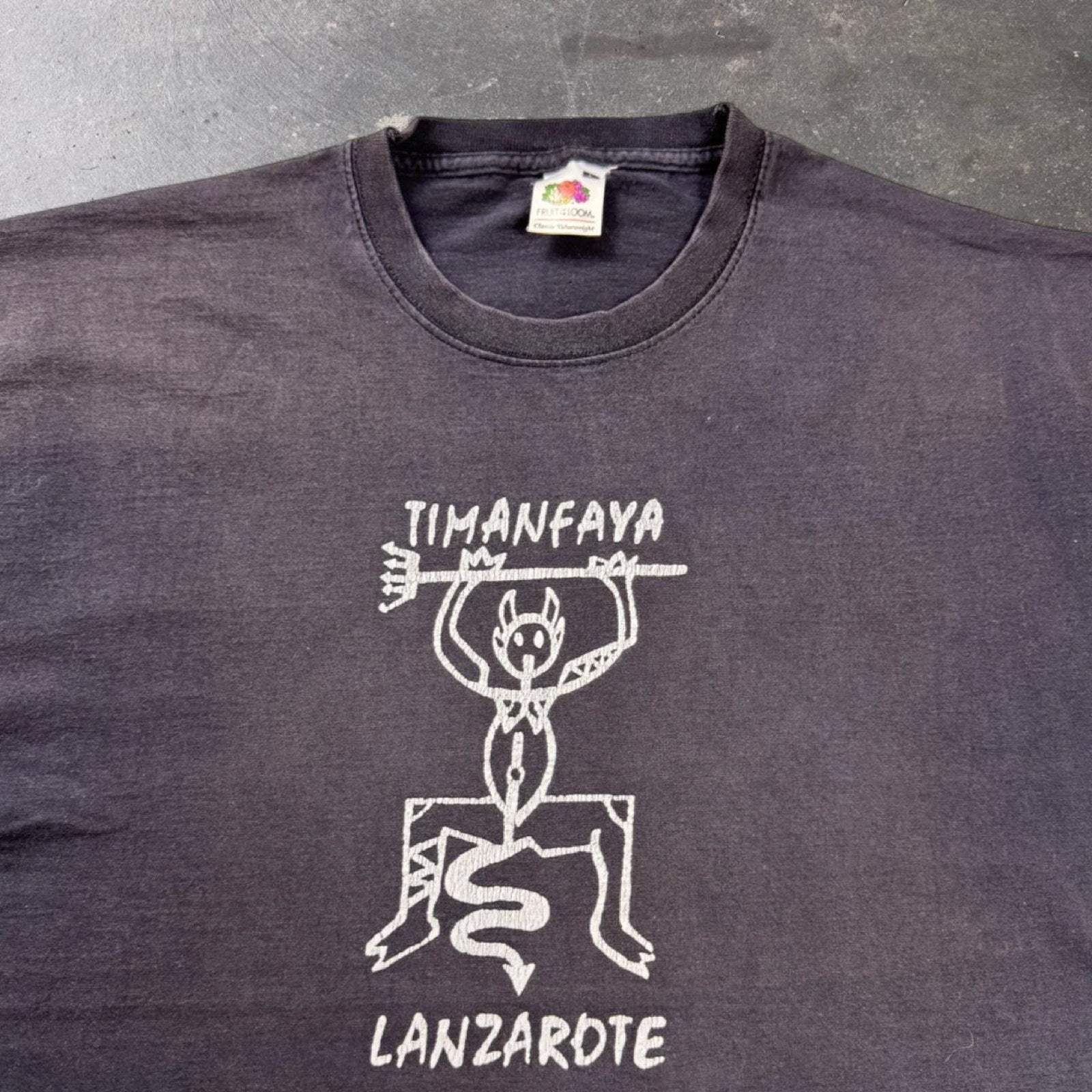 1990s Timanfaya Lanzarote Devil Souvenir Tee | Large