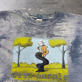2000s Deep Purple Graphic Tie-Dye Band Tee | XL