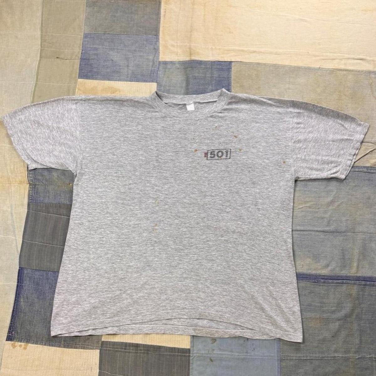 1990s Levi's 501 Logo Graphic Tee | XL