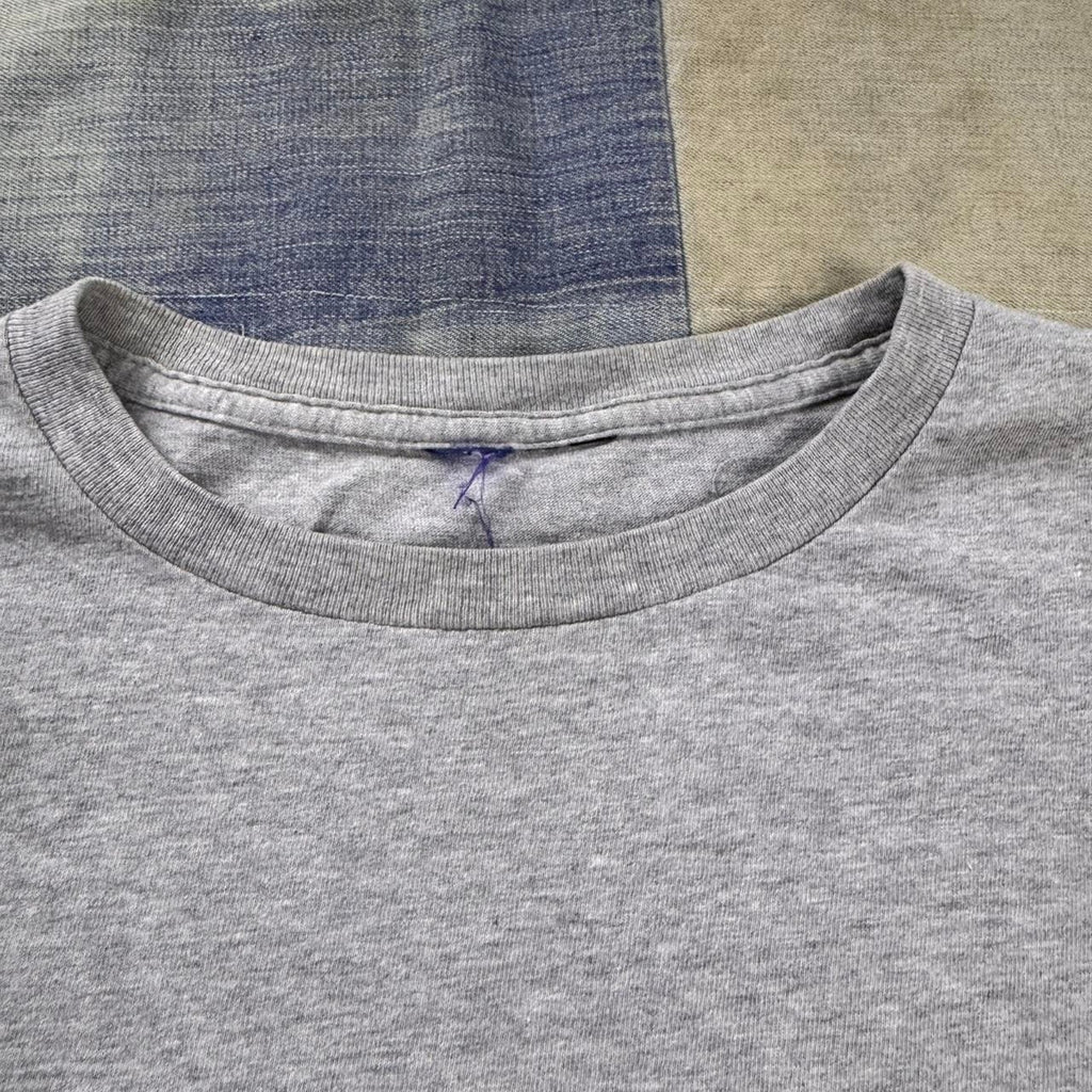 1990s Classic Ralph Lauren grey RL-67 tee | medium