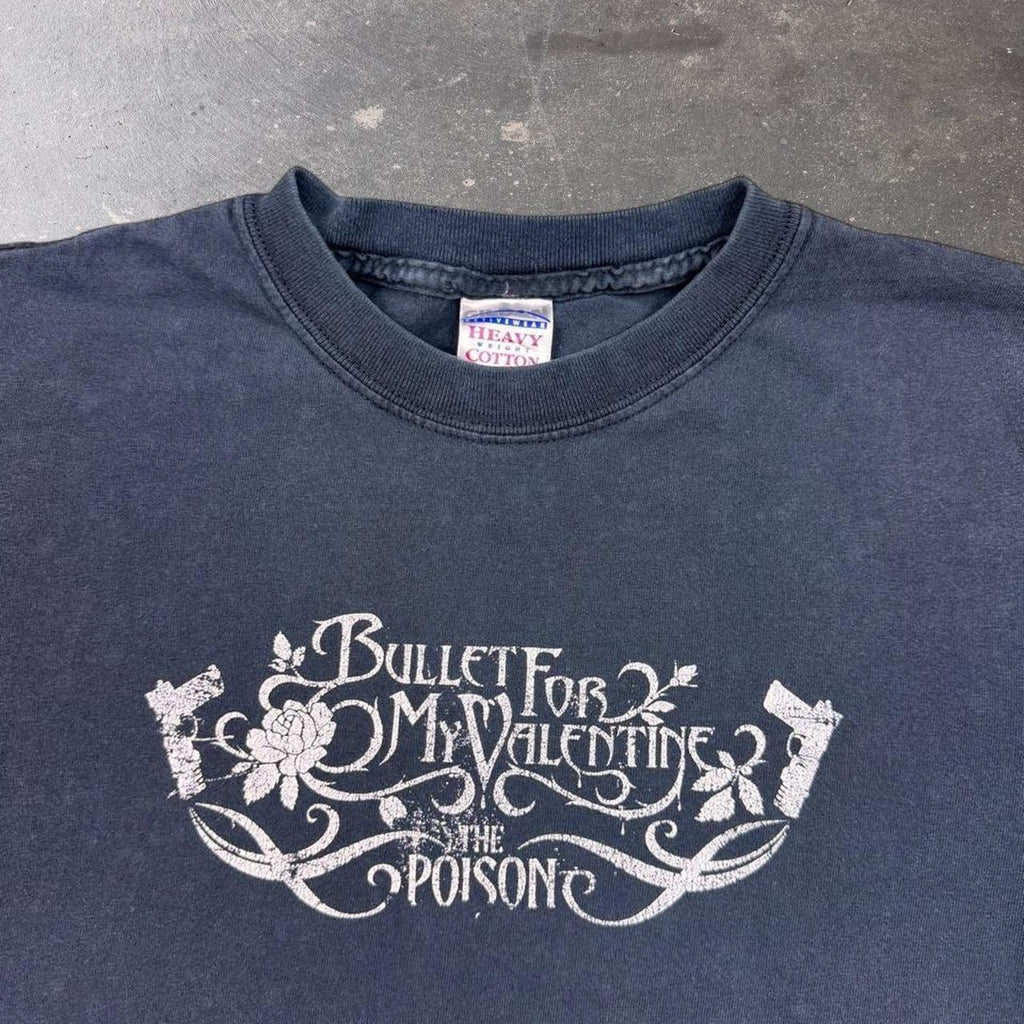 2000s Bullet For My Valentine The Poison Black Band Tee | Small