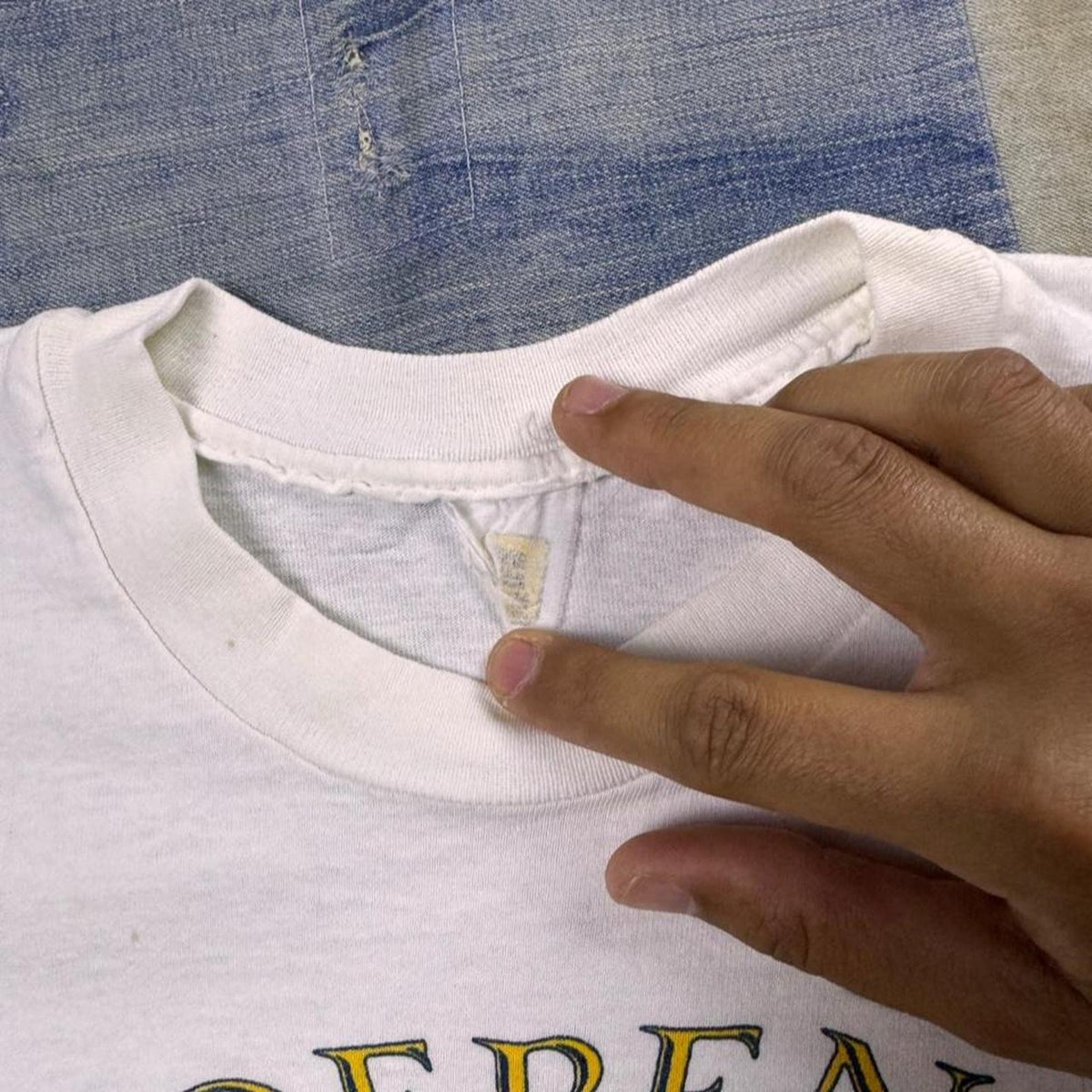 1980s USS Independence San Diego Aircraft Carrier Tee | Medium