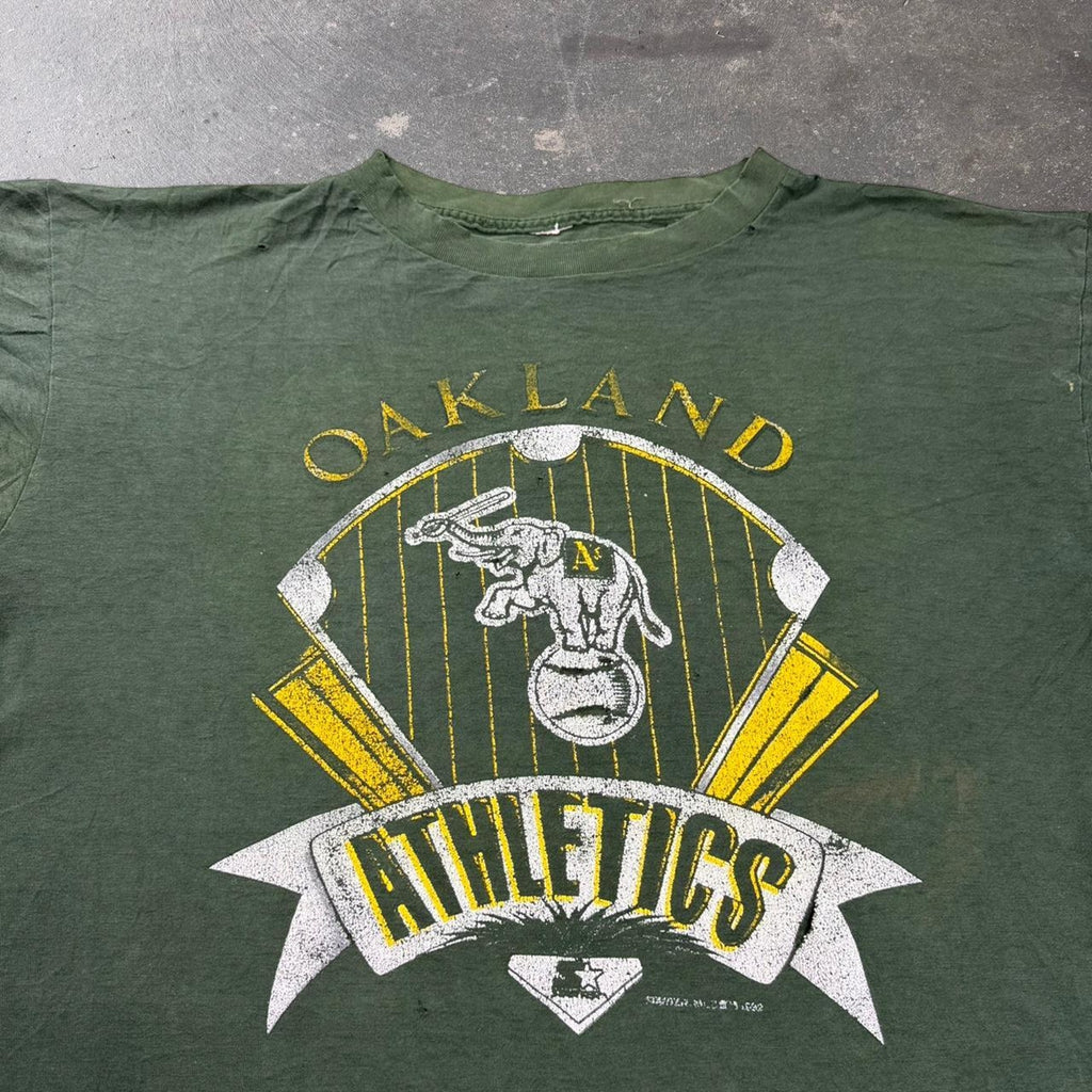 1990s Oakland Athletics Starter MLB tee | XL
