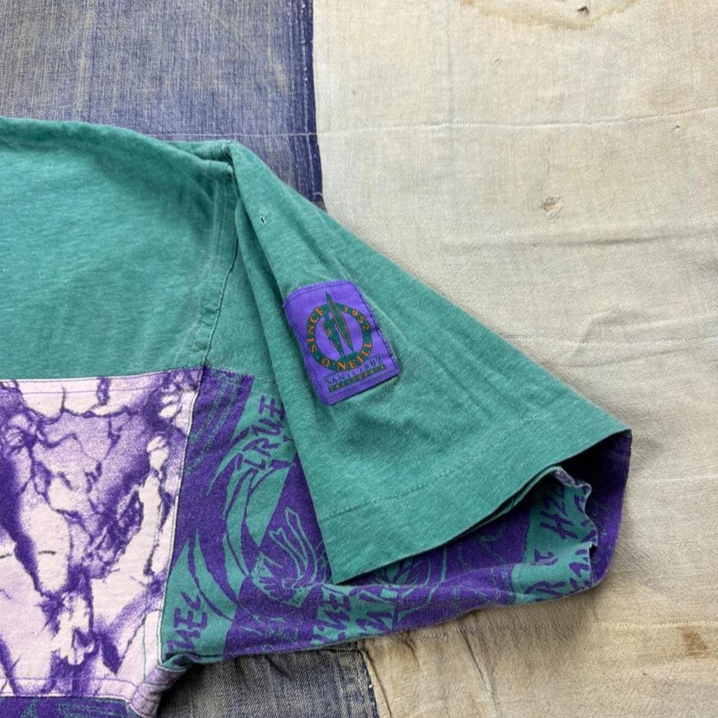 1990s O’Neill True Blue Layered Surf Tee | XL