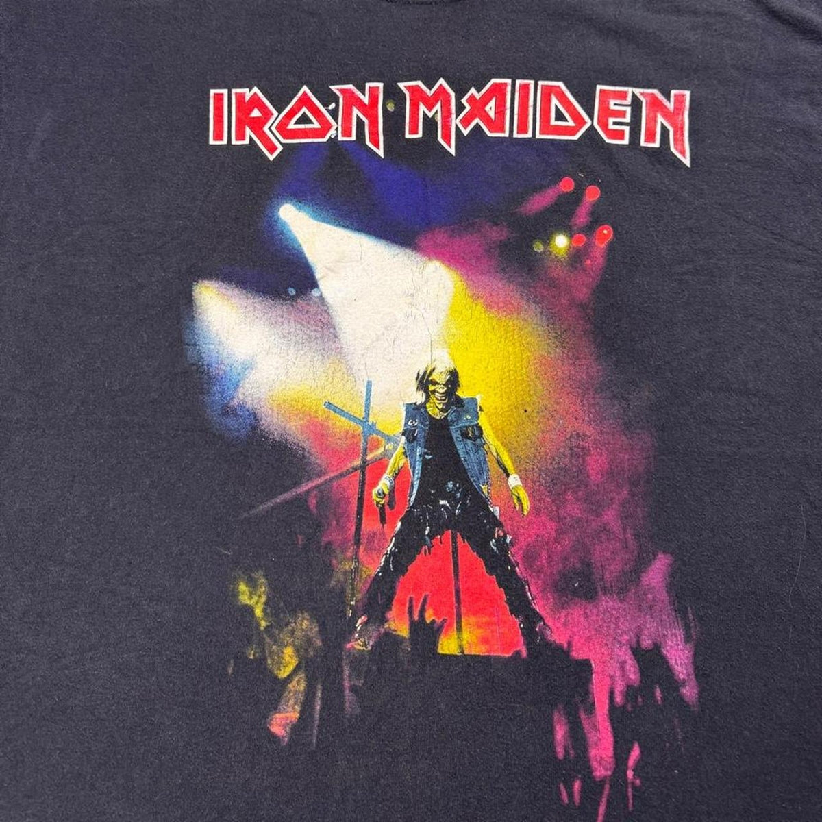 2002 Iron Maiden Clive Burr Benefit Brixton Academy Concert Tee | XL