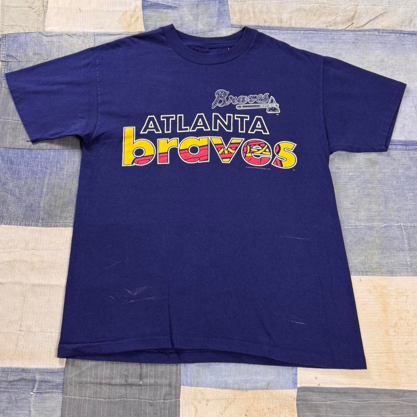 1990s atlanta braves tee | Large