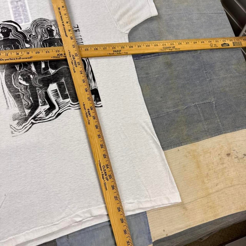 Vintage picasso inspired art graphic t shirt sz XL 1990s are tee