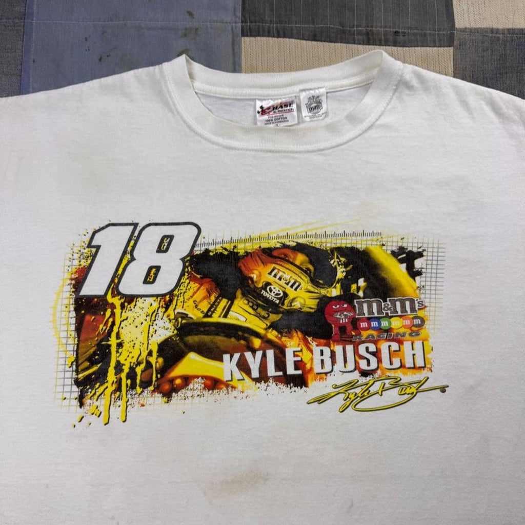 2011 Kyle Busch 18 M&M’s NASCAR Racing Tee | XL