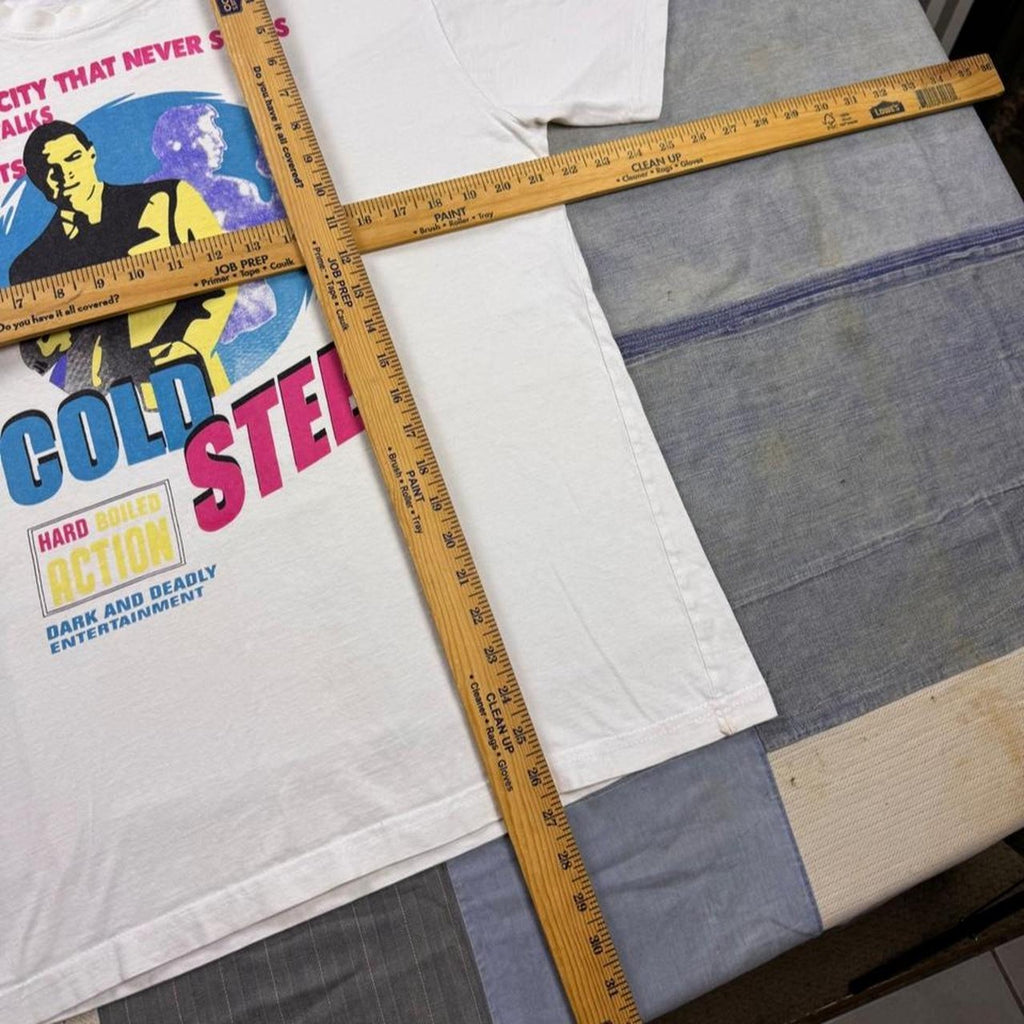 1990s Cold Steel Hard Boiled Action Graphic Tee | XL