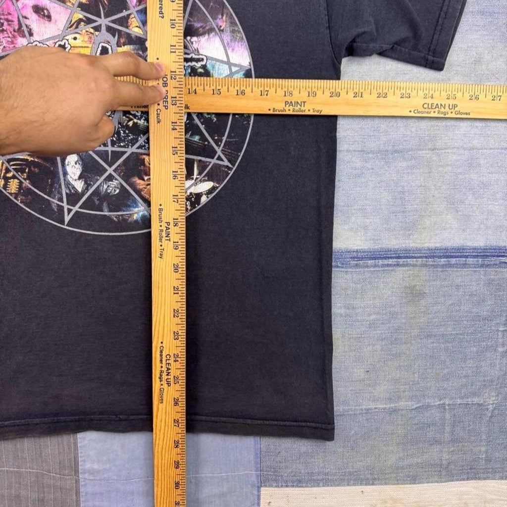 2003 Slipknot Pentagram Collage Double Sided Band Tee | Medium