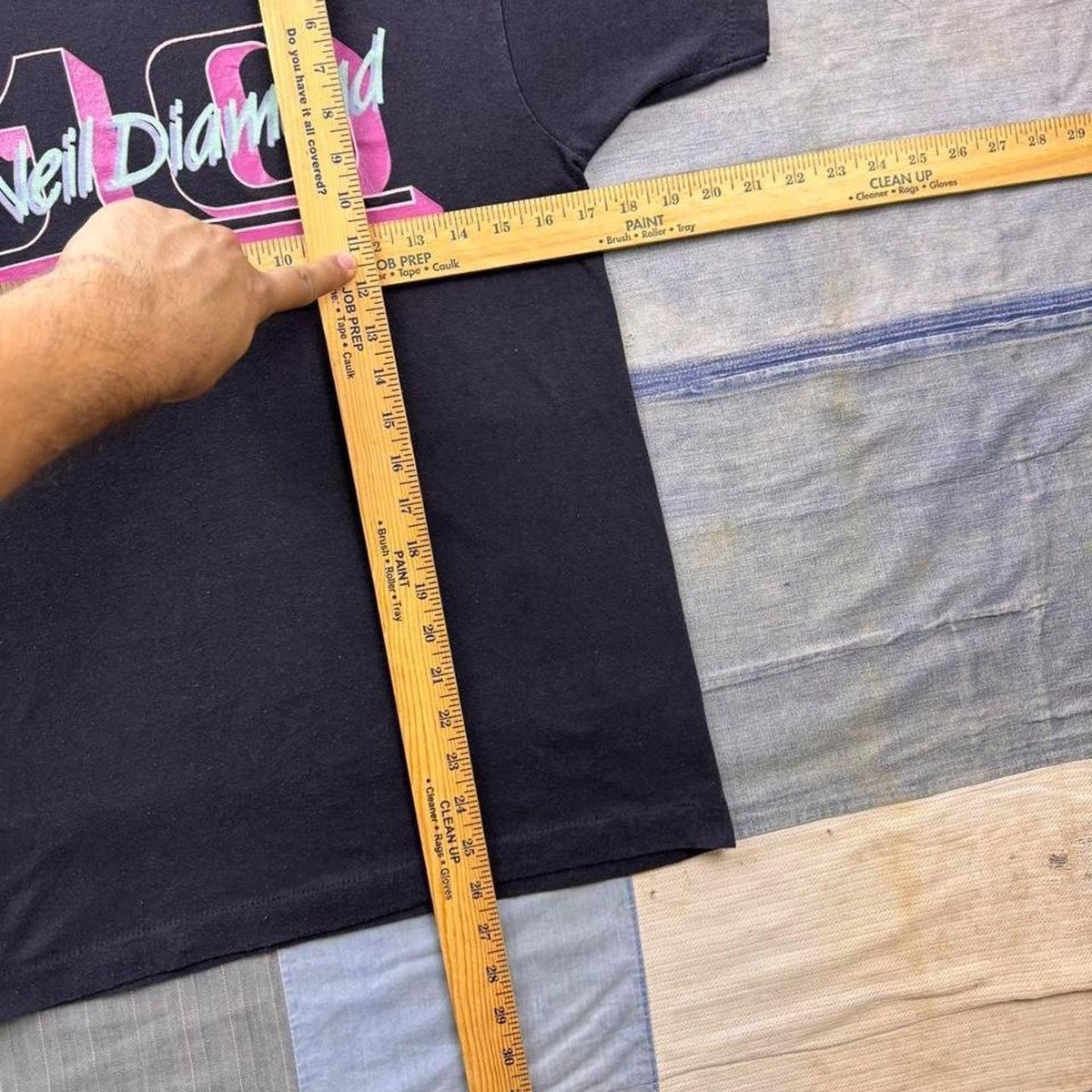 1980s Neil Diamond See Factor Tour Crew Tee | Small