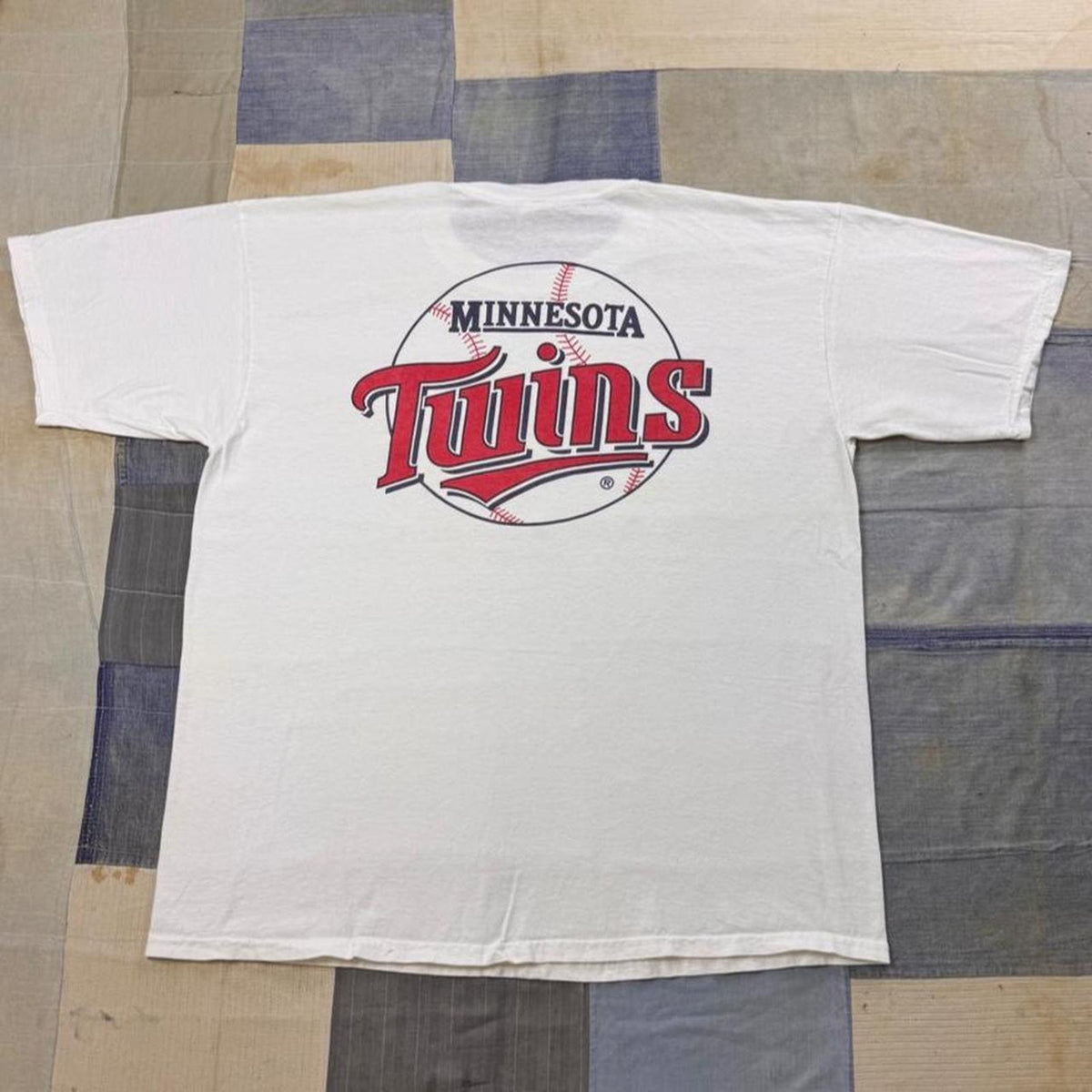 2000s Minnesota Twins Visa Promo Double-Sided Tee | XXL