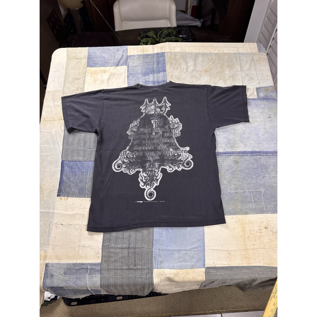 Dissection Vintage 1998 Into Infinite Obscurity Tour T Shirt Black XL Band Tee