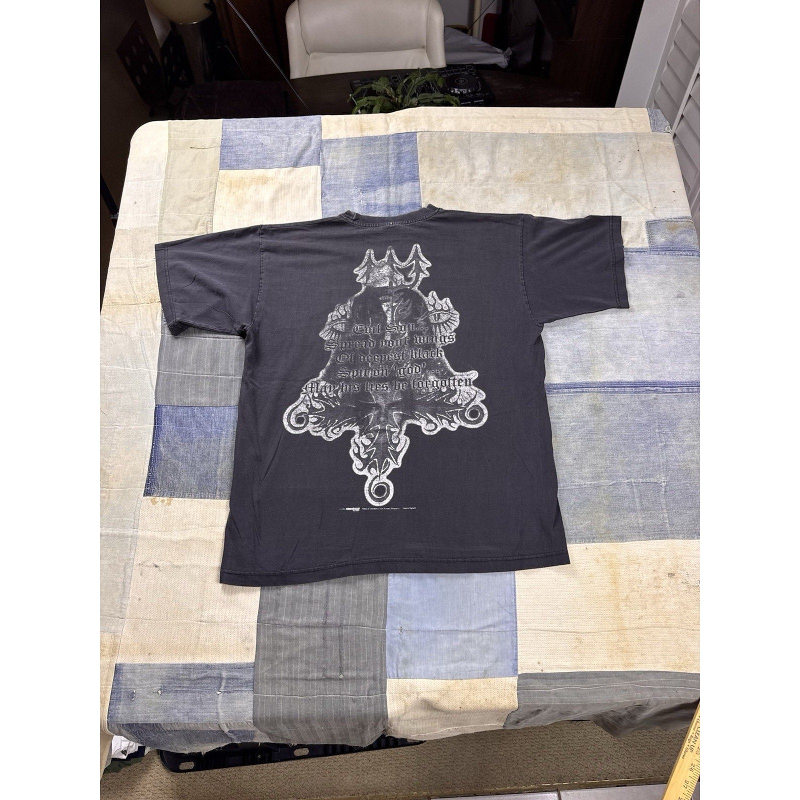 Dissection Vintage 1998 Into Infinite Obscurity Tour T Shirt Black XL Band Tee