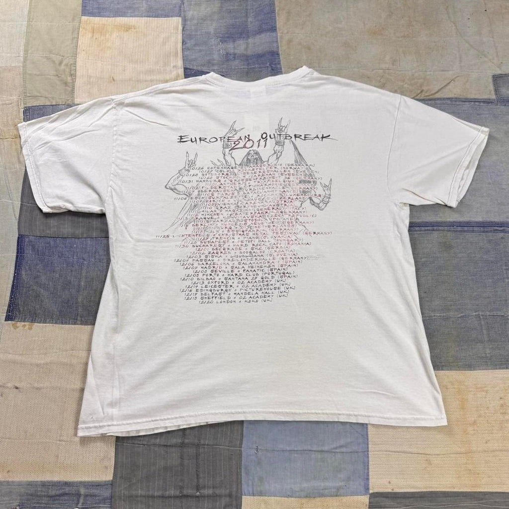 2011 Hammerfall band tee | XL