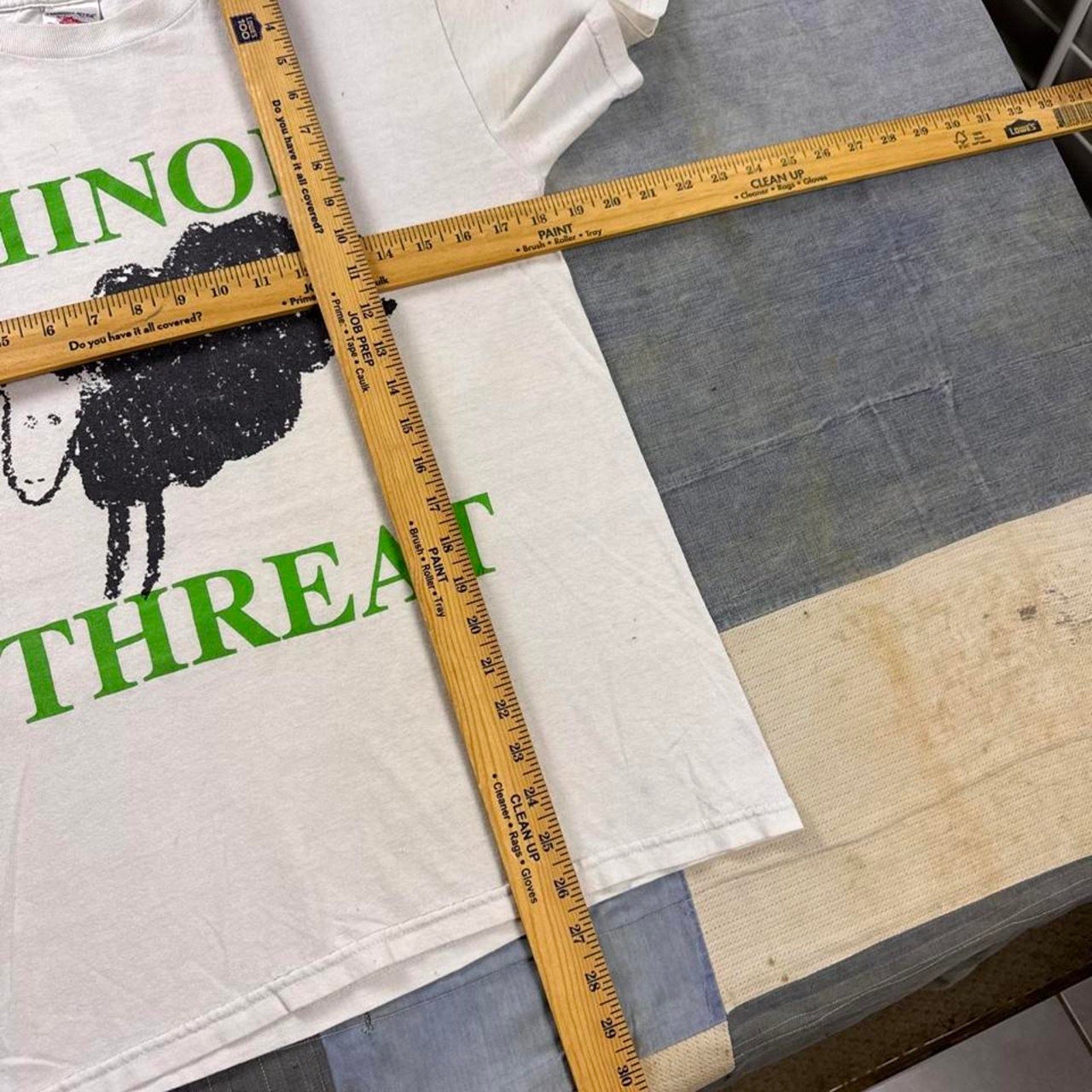 2000s minor threat band tee | small